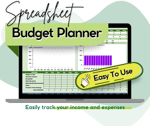 Family Budget Planner (Spreadsheet) Eva Excels