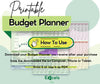 Family Budget Planner (Spreadsheet) Eva Excels