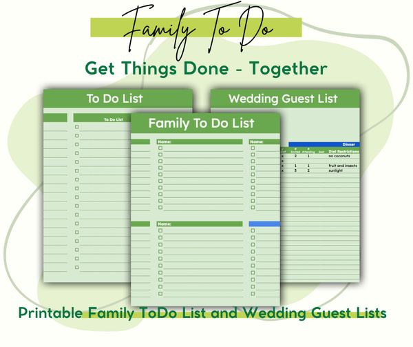The Ultimate Personal Planner & Checklist Bundle (Excel Edition)