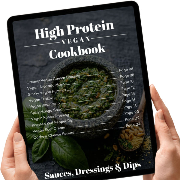 High Protein Vegan Cookbook | 30 Easy Plant-Based Recipes | Vegan Meal Plan | Instant Download | Healthy Vegan Recipes | Digital Download Eva Excels