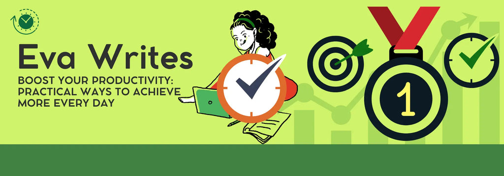 Boost Your Productivity: Practical Ways to Achieve More Every Day Eva Excels