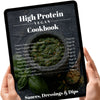 High Protein Vegan Cookbook | 30 Easy Plant-Based Recipes | Vegan Meal Plan | Instant Download | Healthy Vegan Recipes | Digital Download Eva Excels