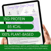 High Protein Vegan Cookbook | 30 Easy Plant-Based Recipes | Vegan Meal Plan | Instant Download | Healthy Vegan Recipes | Digital Download Eva Excels